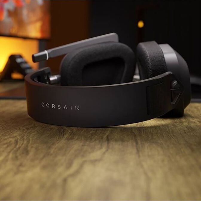 Auriculares Corsair HS80 MAX Gaming Wireless Steel Gray image number 5
