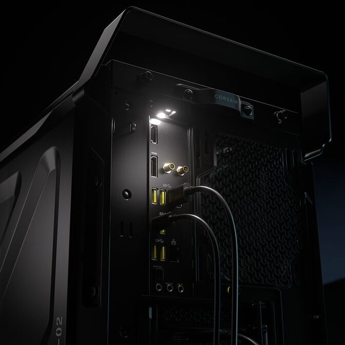 Torre E-ATX Corsair WARTHOG RS Perfomance Negro Cristal Templado image number 30