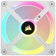 Ventilador Corsair iCUE Link QX120 RGB PWM Blanco 120mm (Expansion Kit) image number null