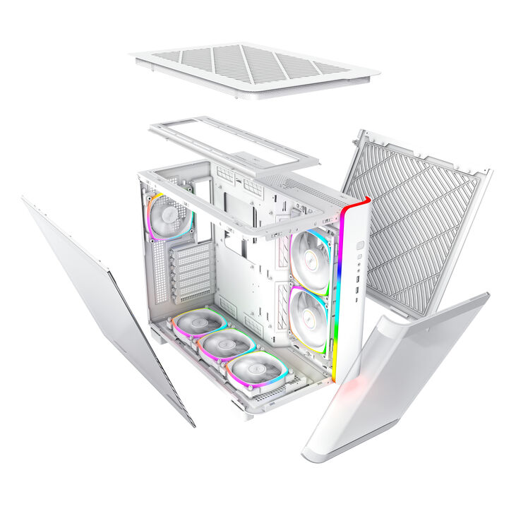 Caja ATX Montech King 95 PRO Blanco image number 9