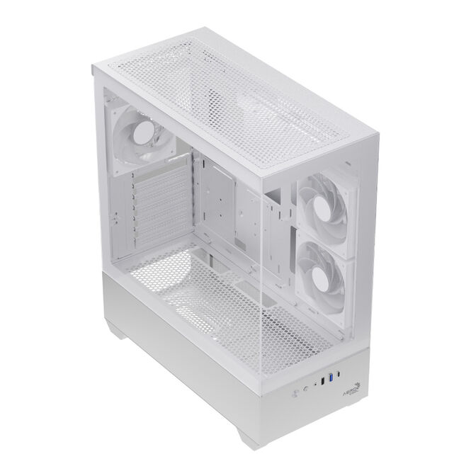 Caja ATX Aerocool P500D ARGB Vidro Temperado Blanco image number 1