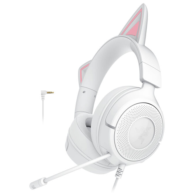 Auriculares Razer Kraken Kitty V3 X Wireless/Bluetooth Blanco image number 1