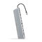 Hub Conversor USB-C 3.1 para 3xUSB-A+USB-C+PD+2xHDMI+DP+RJ45+SD+AUDIO
