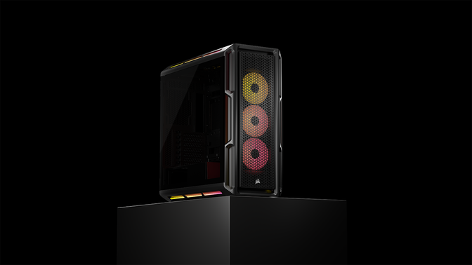 Torre E-ATX Corsair 5000T LX ARGB Negro Cristal Templado image number 15