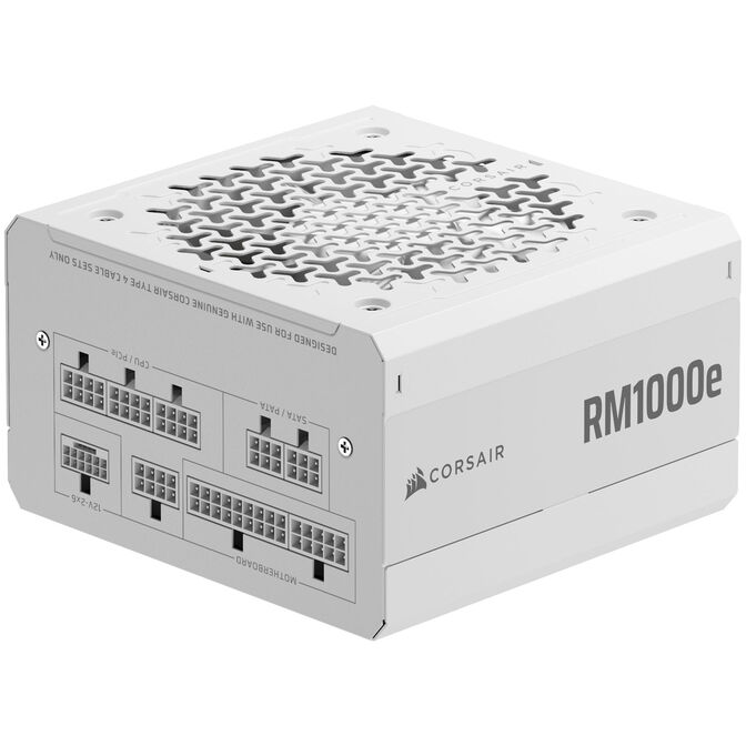 Fuente Alimentaci&oacute;n Modular Corsair RMe Series RM1000e ThermalProtect 1000W 80 Plus Gold ATX3.1 - PCIe 5.1 Blanca image number 2