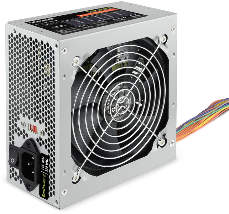 Fuente Alimentación Tooq Ecopower II ATX 500W (S/Cable Alim) image number 0