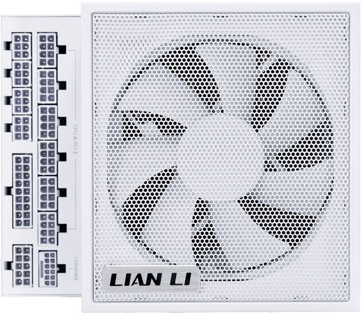 Fuente Modular Lian Li Edge 1300W 80+ Platinum Blanca image number 5