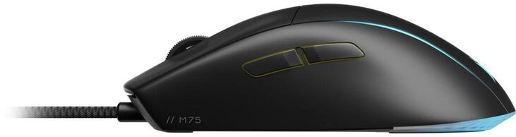 Ratón Corsair M75 RGB Gaming 26000 DPI Negro image number 1