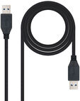 Cable USB 3.0 Nanocable USB-A M/M 1 M Negro image number null