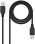 Cable USB 3.0 Nanocable USB-A M/M 1 M Negro image number null