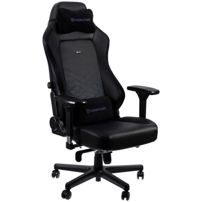 Silla noblechairs HERO - Negro / Azul image number 0