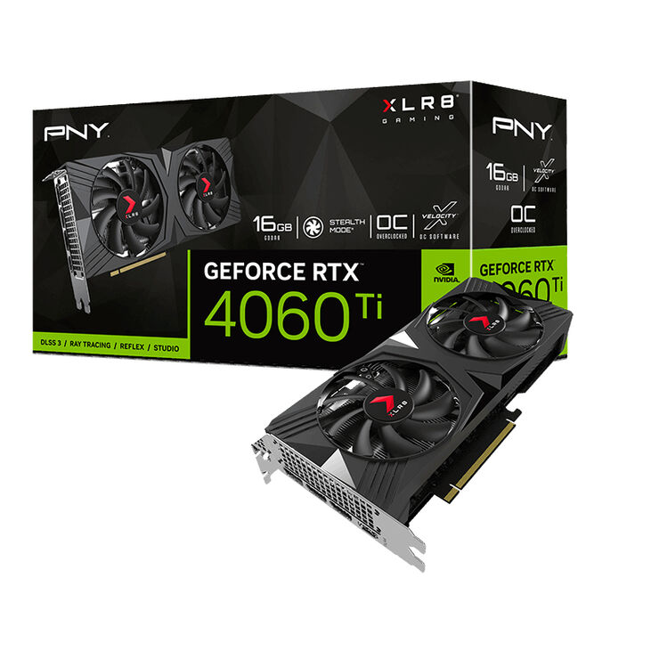 Tarjeta Gráfica PNY GeForce® RTX 4060 Ti XLR8 VERTO OC Dual Fan 16GB GDDR6 DLSS3 image number 8