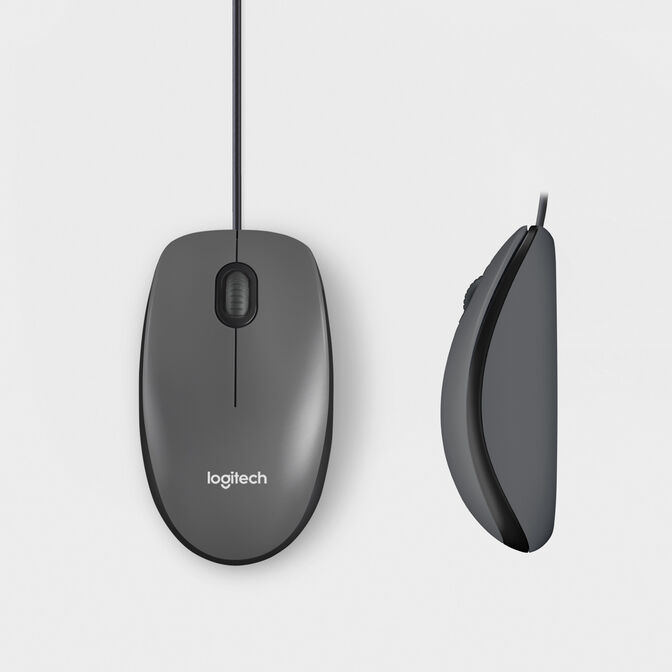 Rat&oacute;n Logitech M100 Corded USB Negro image number 5