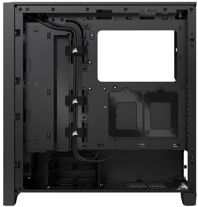 Torre ATX Corsair iCUE 4000D Airflow Negro Cristal Templado image number 11