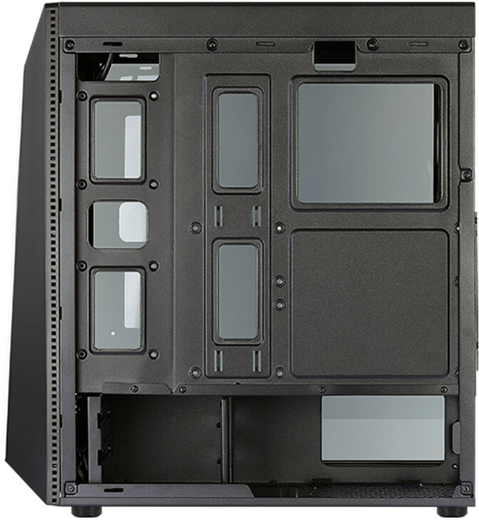 Caja ATX Aerocool Shard RGB Vidrio Templado Negro image number 5