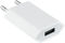 Mini Cargador NanoCable USB 5V/1A Blanco
