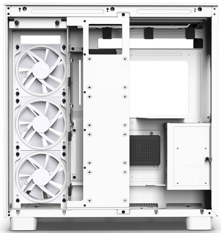 Torre ATX NZXT H9 Elite Blanca Cristal Templado image number 9