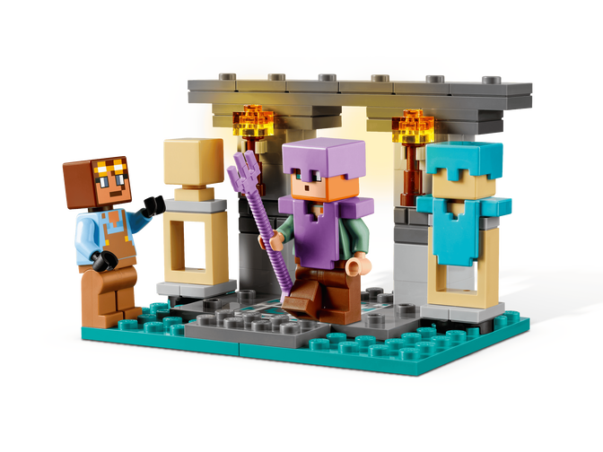 LEGO Minecraft: La Armer&iacute;a, 203 Piezas (21252) image number 5