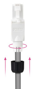 Conector RJ45 UTP CAT.6A AUTO-CRIMPABLE (10 UD) image number null