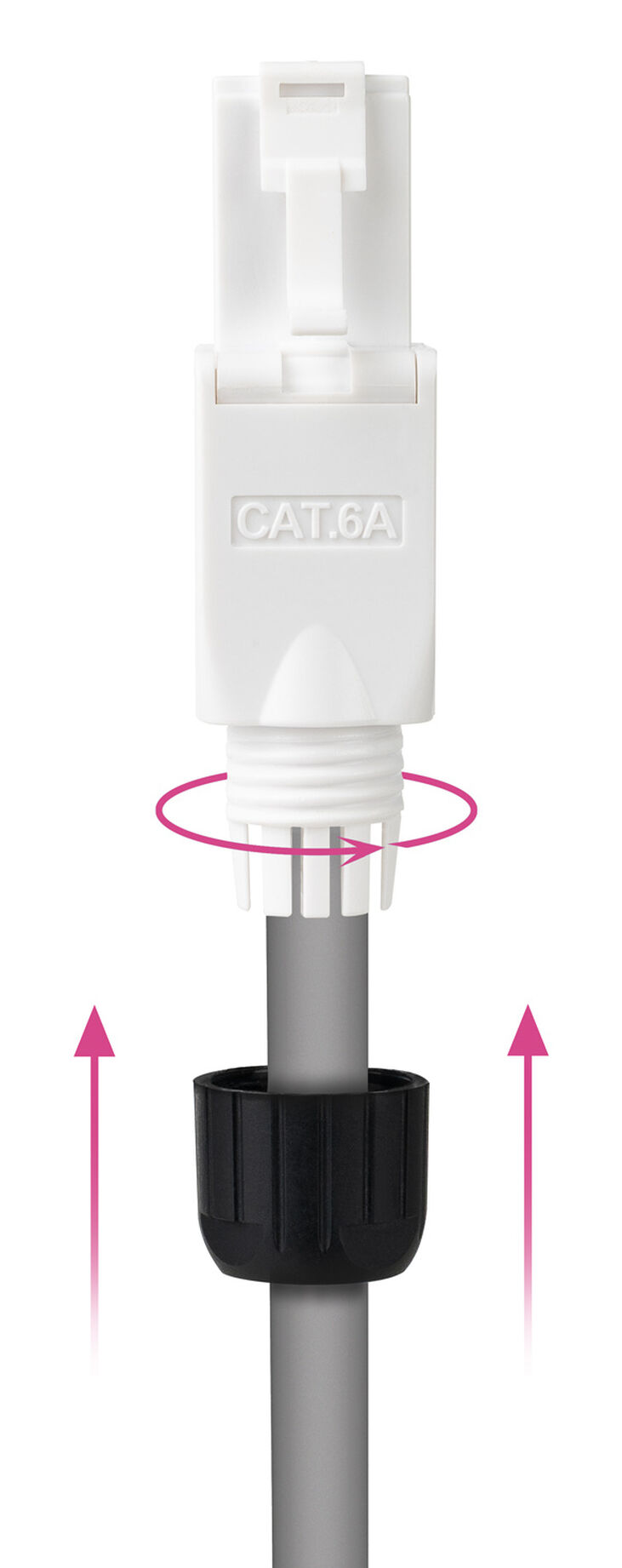 Conector RJ45 UTP CAT.6A AUTO-CRIMPABLE (10 UD) image number 1