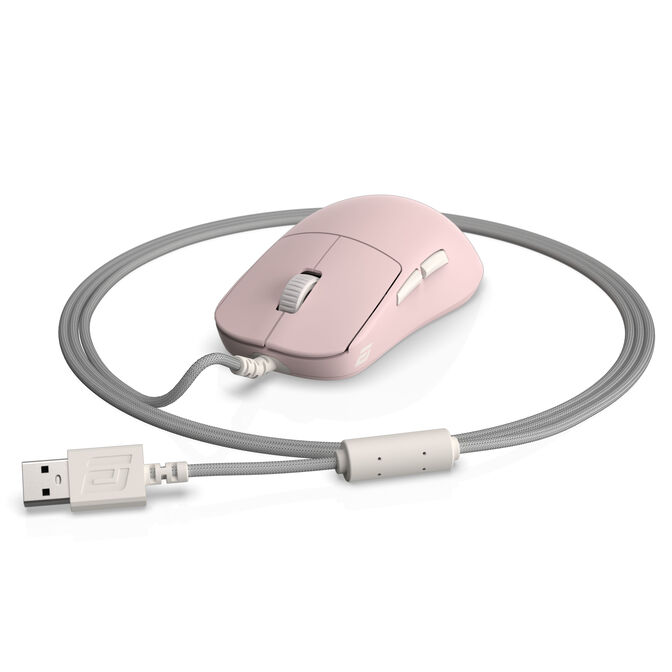 Rat&oacute;n gaming Endgame Gear OP1 8K V2 Raw Input Edition, 8.000 Hz, 30.000 CPI - Rosa/Blanco image number 8