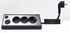 Regleta NanoCable 3 Tomas / 2x USB ( USB-C / USB-A ) Negro image number null