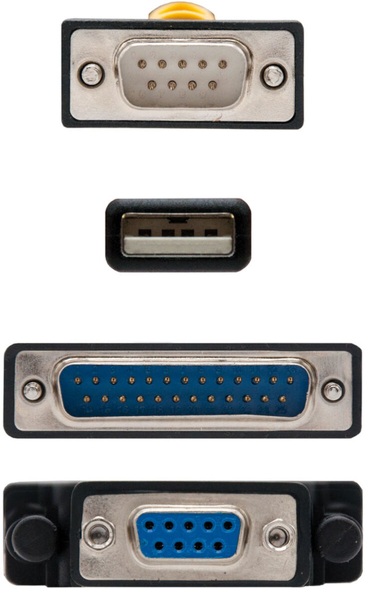 Cable Conversor NanoCable USB a SERIE A/M-RS232 DB9/M DB25/M 1.8 M image number 2