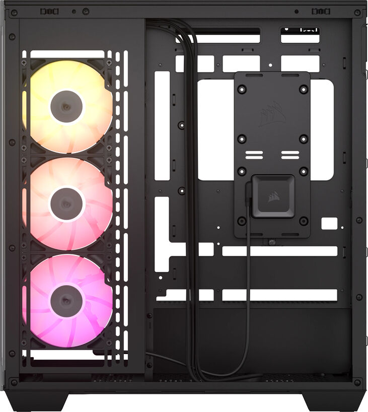 Torre ATX Corsair iCUE LINK 3500X RGB Negro Cristal Templado image number 4