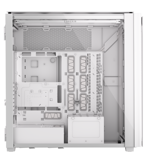 Torre E-ATX Corsair 9000D RGB Airflow Blanca Cristal Templado image number 6