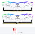 Team Group Kit 64GB (2 x 32GB) DDR5 6000MHz Delta RGB Blanco CL30 image number null