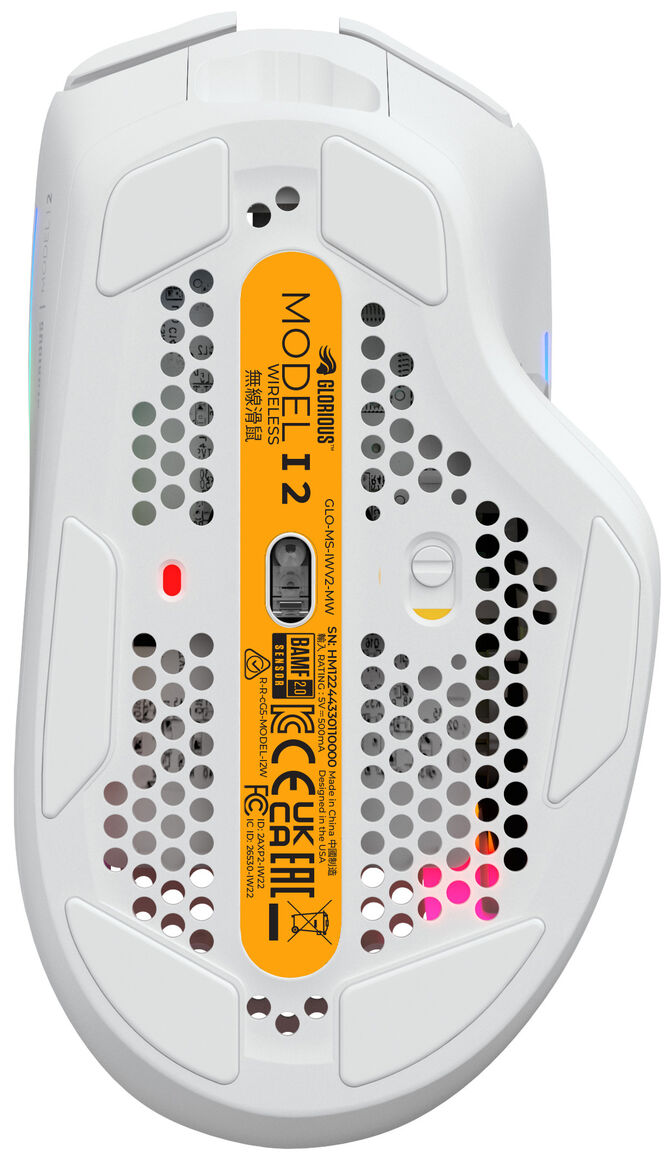 Rat&oacute;n Gaming Glorious Model I 2 Wireless Blanco image number 2