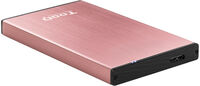 Caja Externa HDD Tooq 2.5" SATA (9,5mm) - USB 3.0/3.1 Gen 1 Rosa Metalizado Caja Externa HDD Tooq 2.5" SATA (9,5mm) - USB 3.0/3.1 Gen 1 Rosa Metalizado