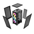 Torre Mini-ITX Corsair iCue 2000D RGB Negro Cristal Templado image number null