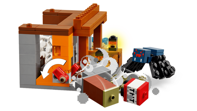LEGO Minecraft: La Expedici&oacute;n en la Mina del Armadillo, 247 Piezas (21269) image number 3