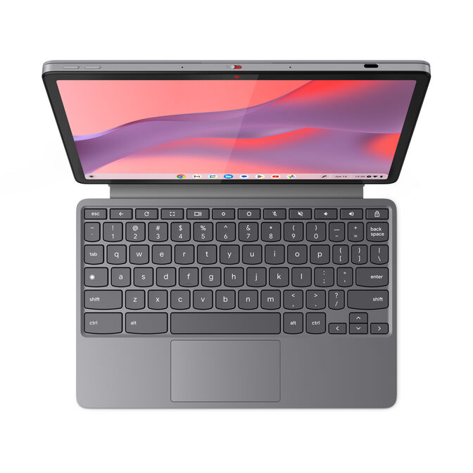 Port&aacute;til Lenovo Chromebook Duet 11M889-720 10.95" MediaTek 838 8GB 128GB Arm Mali-G57 WUXGA Touch ChromeOS + Stand + Teclado Folio (sem carregador) image number 6