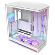 Torre E-ATX NZXT H9 Flow RGB+ Blanca (2025) Cristal Templado image number null