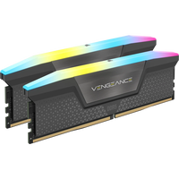 Corsair Kit 32GB (2 x 16GB) DDR5 6000MHz Vengeance RGB Black CL36 (AMD Expo/Intel XMP)