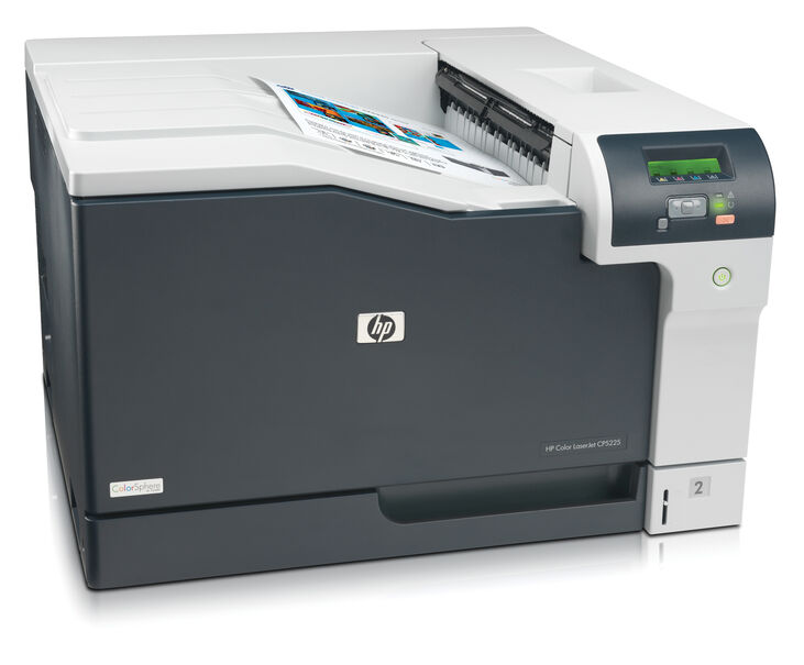 Impresora Láser HP Color LaserJet Professional CP5225dn A3 image number 5