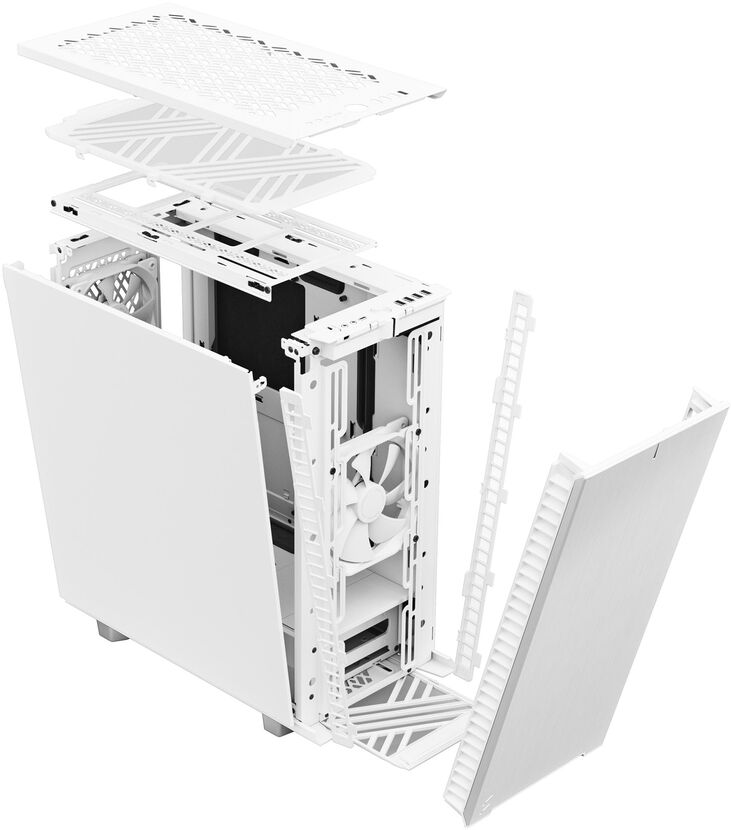 Torre ATX Fractal Design Define 7 Compact White Solid image number 14