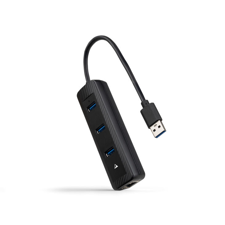 Hub Convertidor USB3.0 a Ethernet 3xUSB3.0 USB-A/M-RJ45/ image number 0