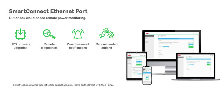 UPS APC Smart-UPS 1000VA LCD 230V con SmartConnect image number 6