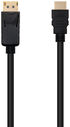 Cable Conversor NanoCable DisplayPort/M para HDMI/M 1.5 M Negro image number null