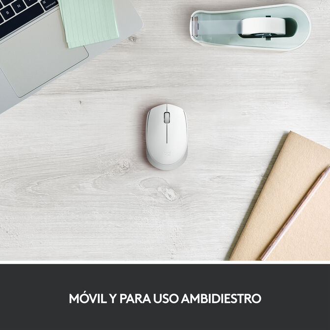 Rat&oacute;n Logitech M171 1000DPI Wireless Blanco image number 5