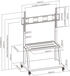 Soporte Móvil de Piso Ewent EW1541 Premium Heavy-Duty TV Stand 55" - 120" Negro image number null