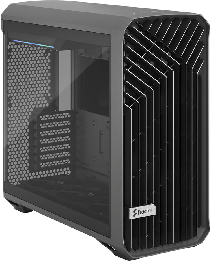 Torre E-ATX Fractal Design Torrent Gray Cristal Templado Light Tint image number 2