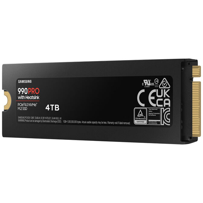 SSD Samsung 990 PRO 4TB Gen4 M.2 NVMe (7450/6900MB/s) Heatsink image number 6