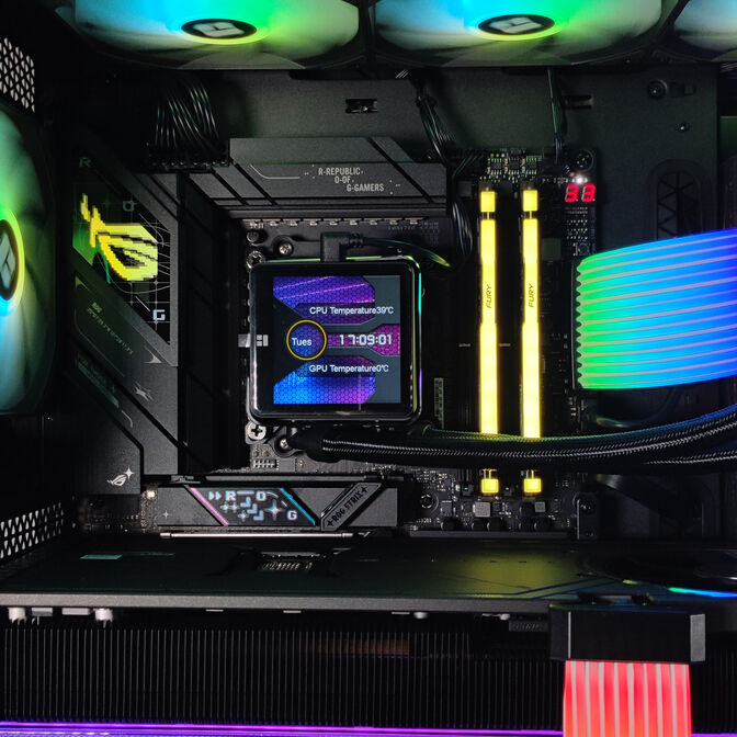 Ordenador King Mod Gamer-PC Powered by ASUS Ryzen 7 9800X3D 32GB DDR5 2TB RTX 5080 WiFi W11 image number 6