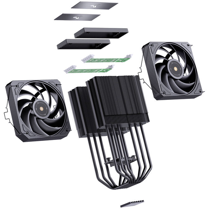 Ventilador CPU Jonsbo HX6280 Negro - 130mm image number 10