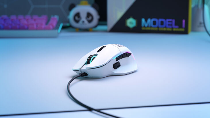 Ratón Gaming Glorious Model I Blanco image number 5