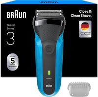 Afeitadora Braun Series 3 310s Azul/Negro